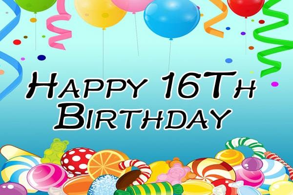 Top Happy 16Th Birthday Images Photo Pictures Wallpaper Download