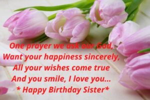 Latest Happy Birthday Wishes for Sister [Best Collection]